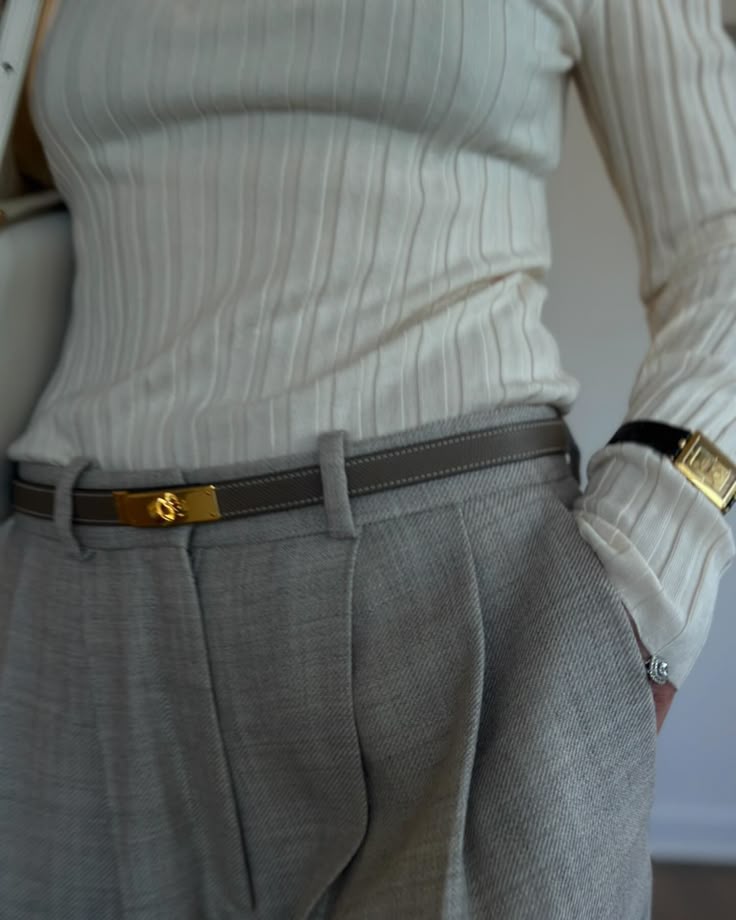 Pasek GIA Epsom Gold Toupe