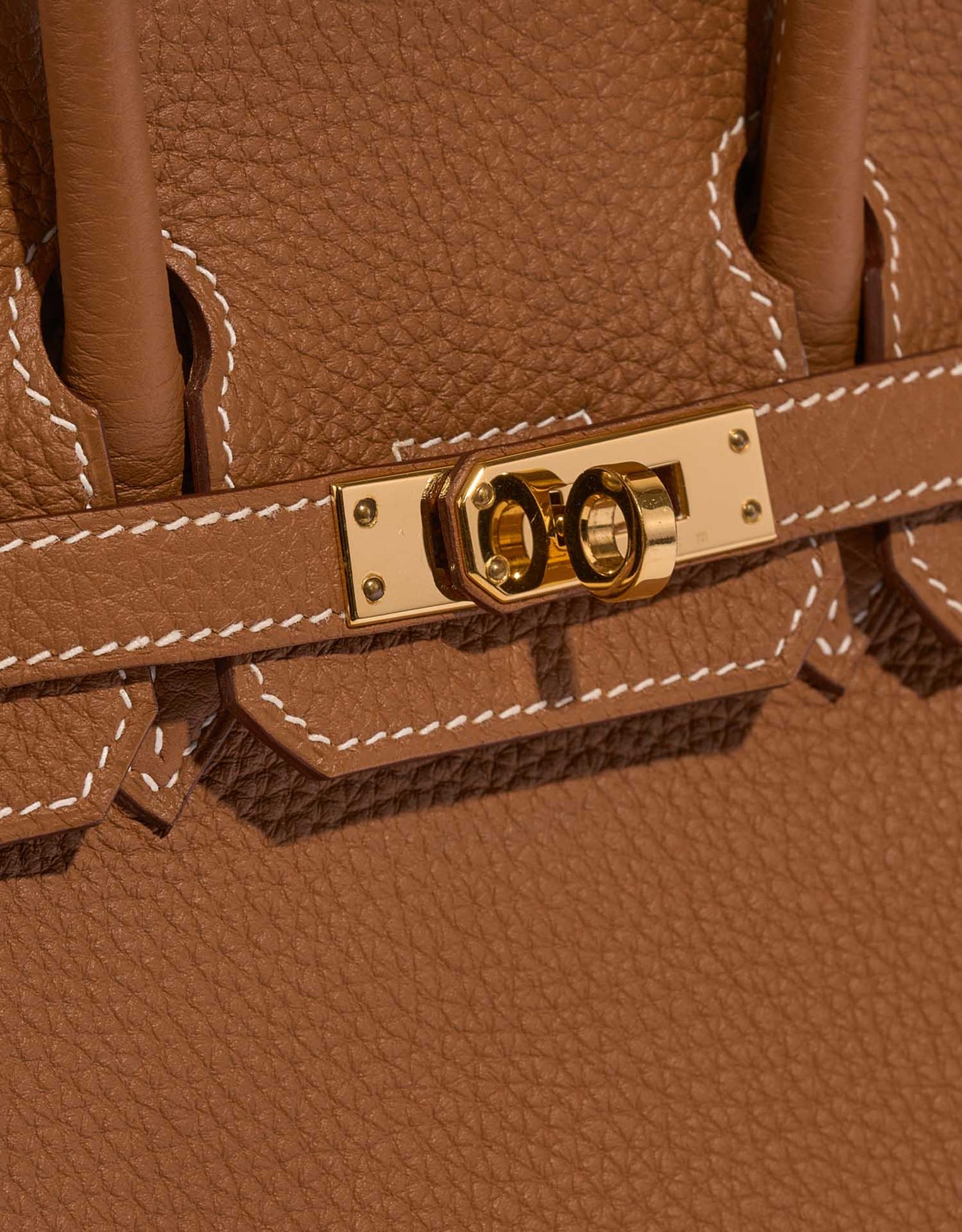 KARLA MIDI 25 Togo Gold Caramel