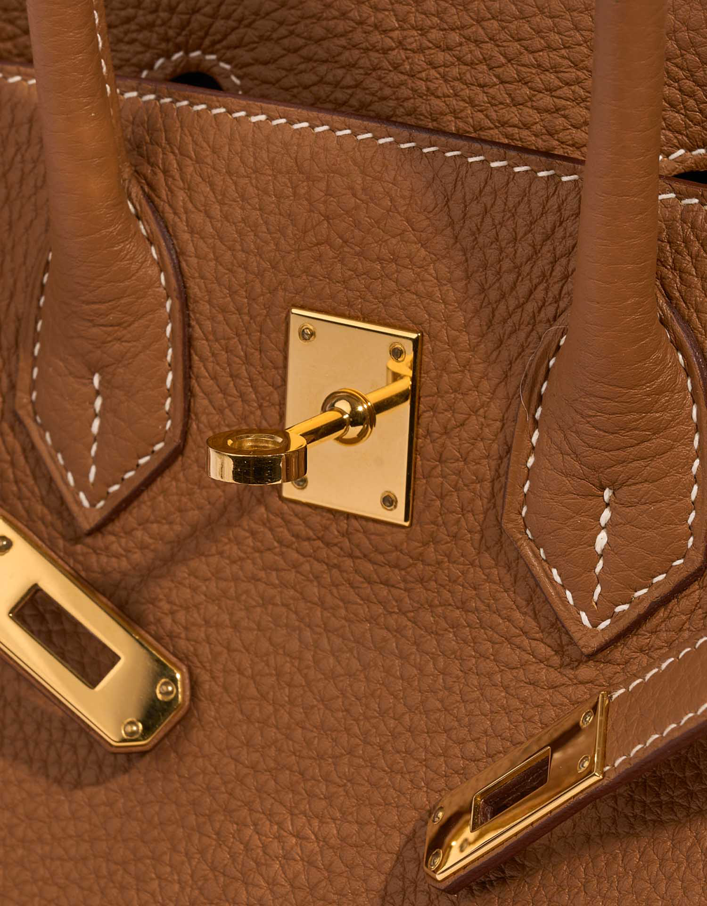 KARLA MIDI 25 Togo Gold Caramel