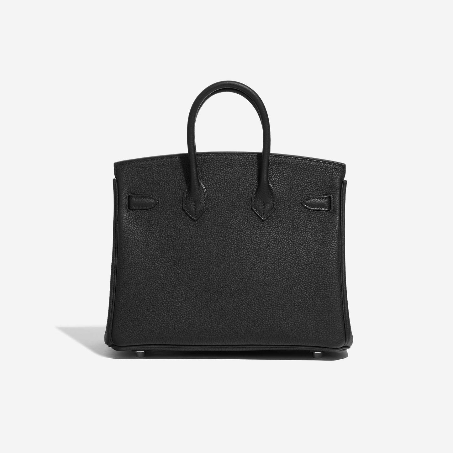 KARLA MIDI 25 Togo Silver Black