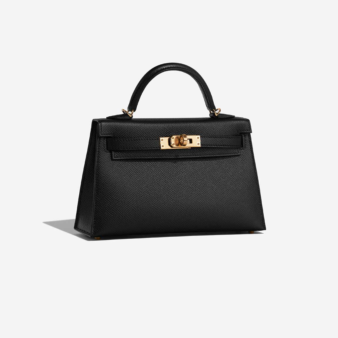 ALMA MINI 20 Epsom Gold Black
