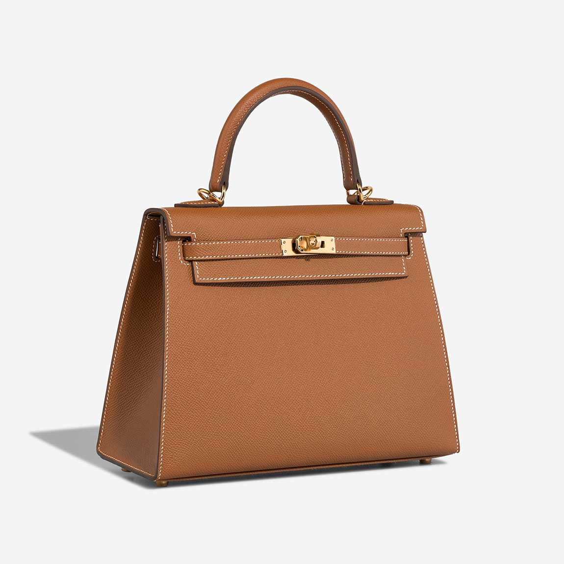ALMA MIDI 25 Epsom Gold Caramel