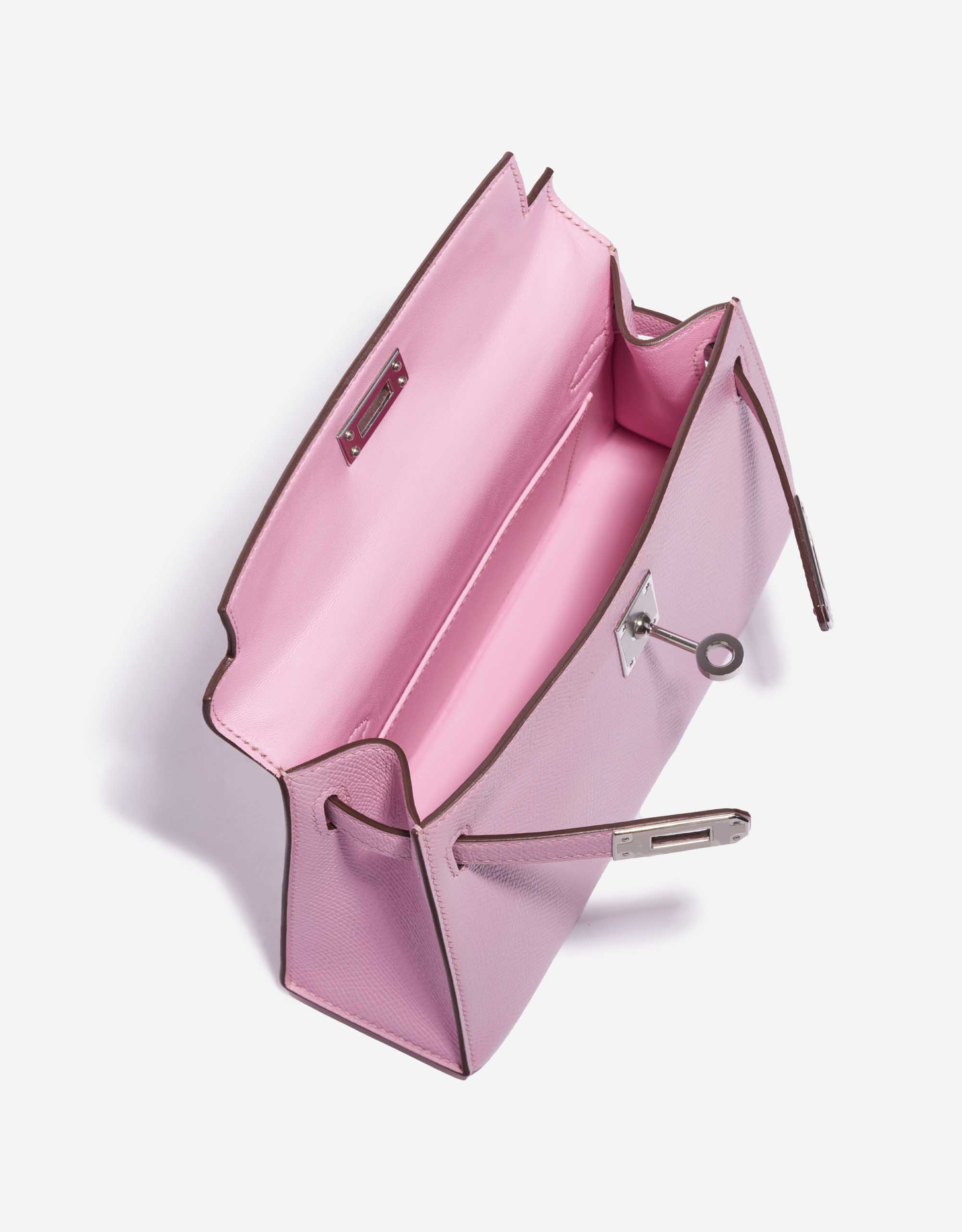 ALMA MINI 20 Epsom Silver Bubblegum