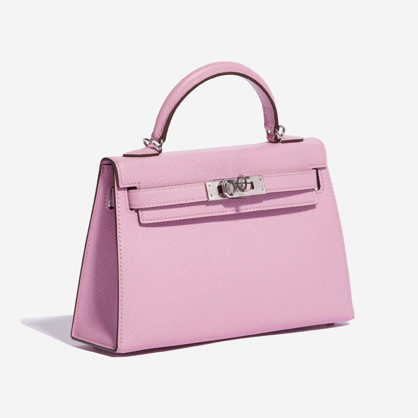 ALMA MINI 20 Epsom Silver Bubblegum