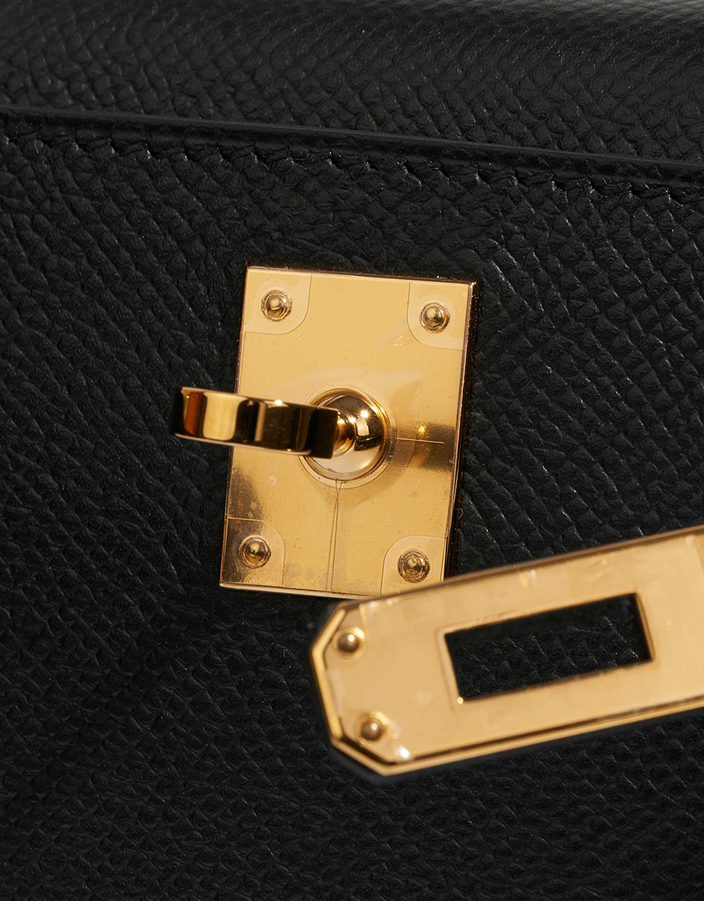 ALMA MINI 20 Epsom Gold Black