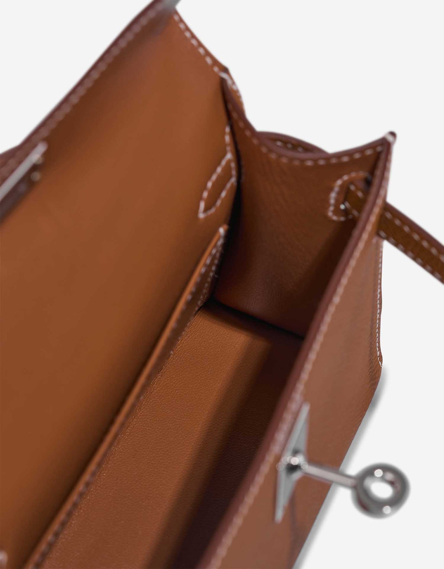 ALMA MINI 20 Epsom Silver Caramel