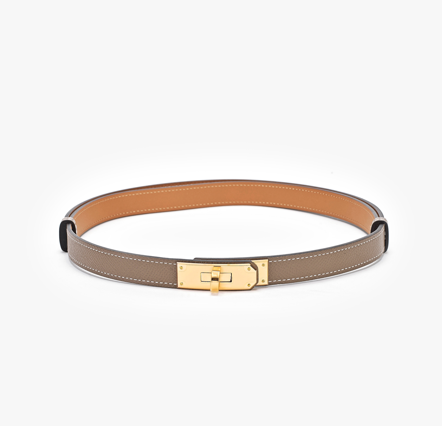Pasek GIA Epsom Gold Toupe