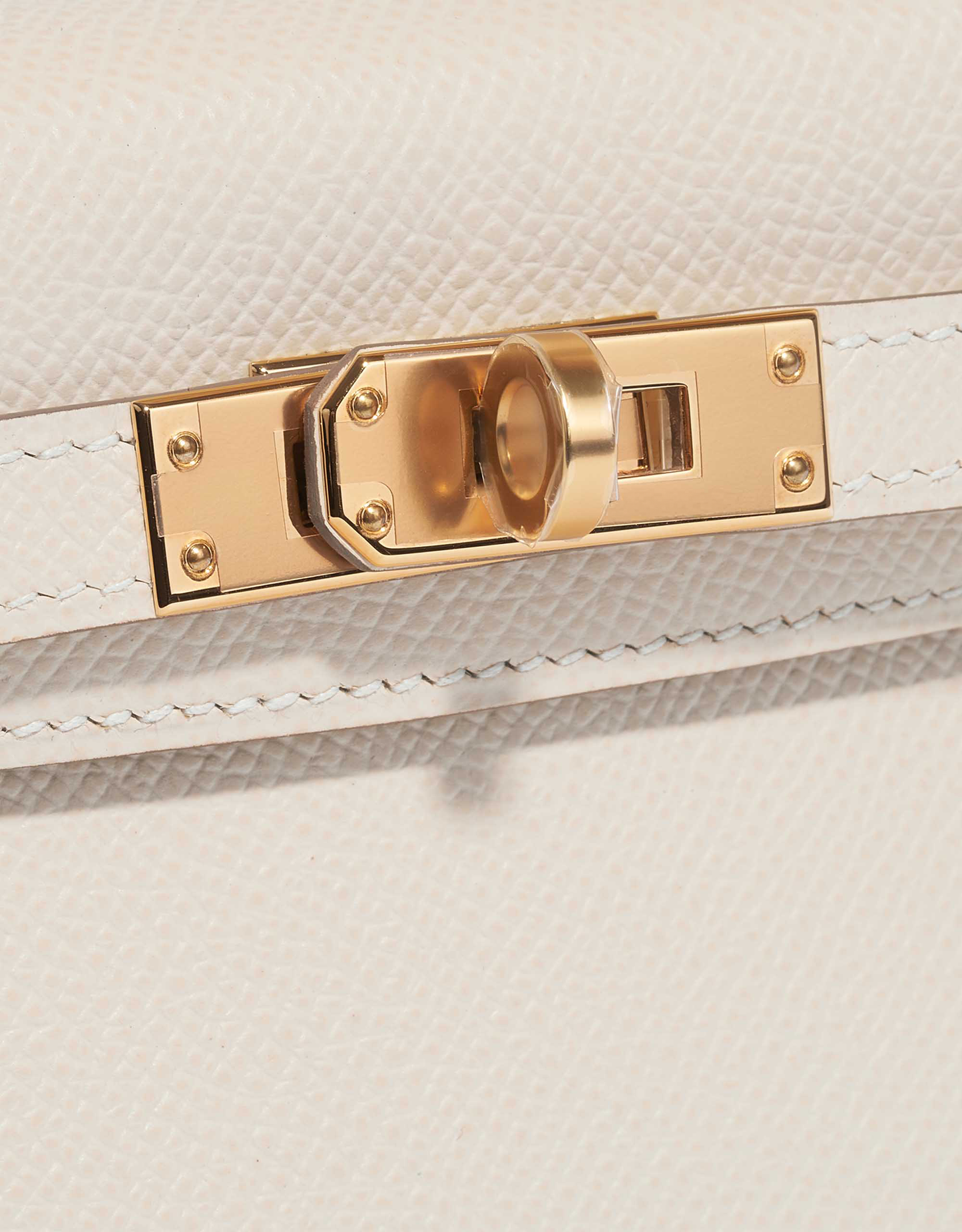 ALMA MINI 20 Epsom Gold Cream