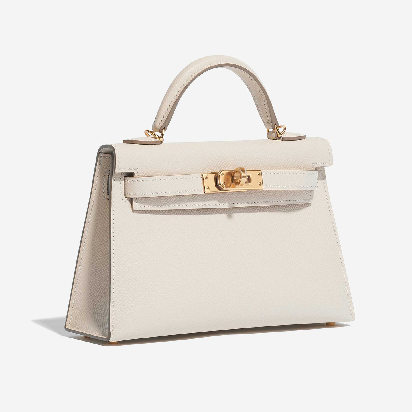 ALMA MINI 20 Epsom Gold Cream