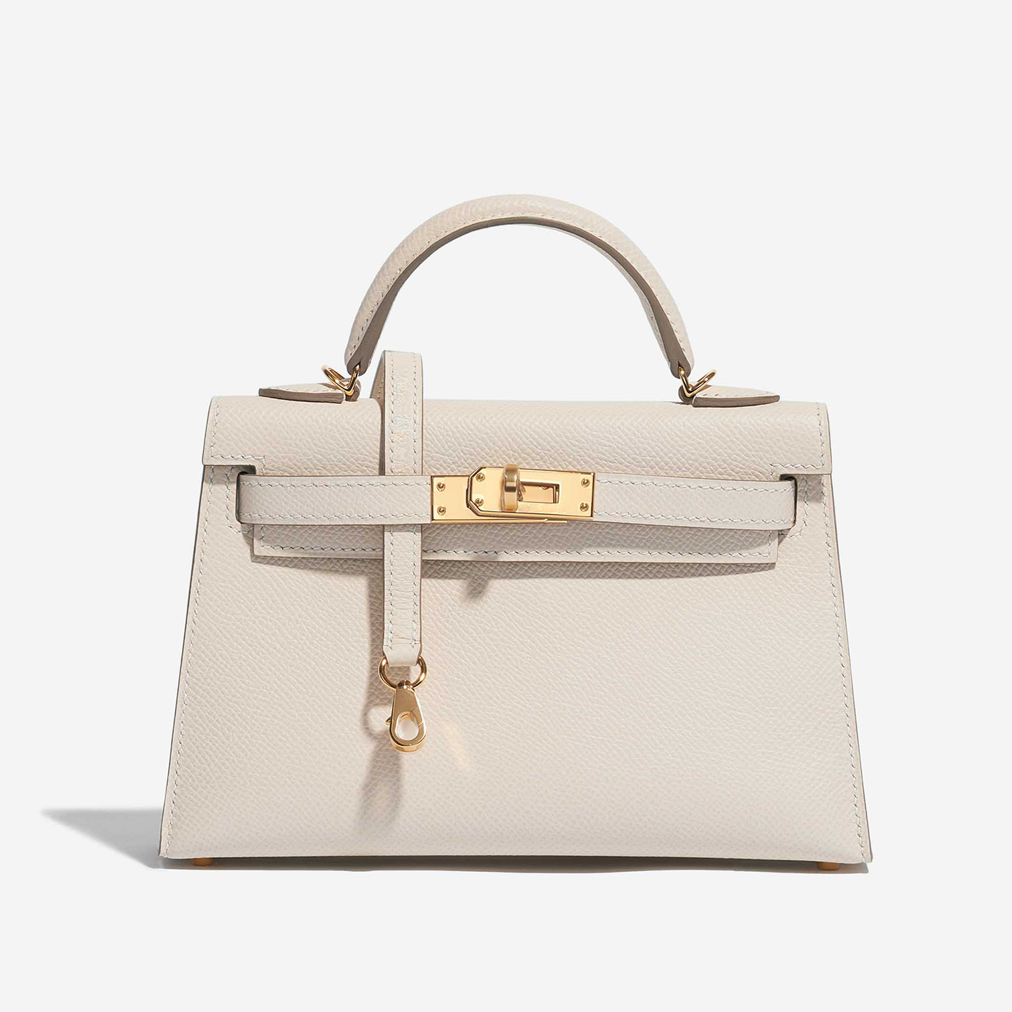 ALMA MINI 20 Epsom Gold Cream