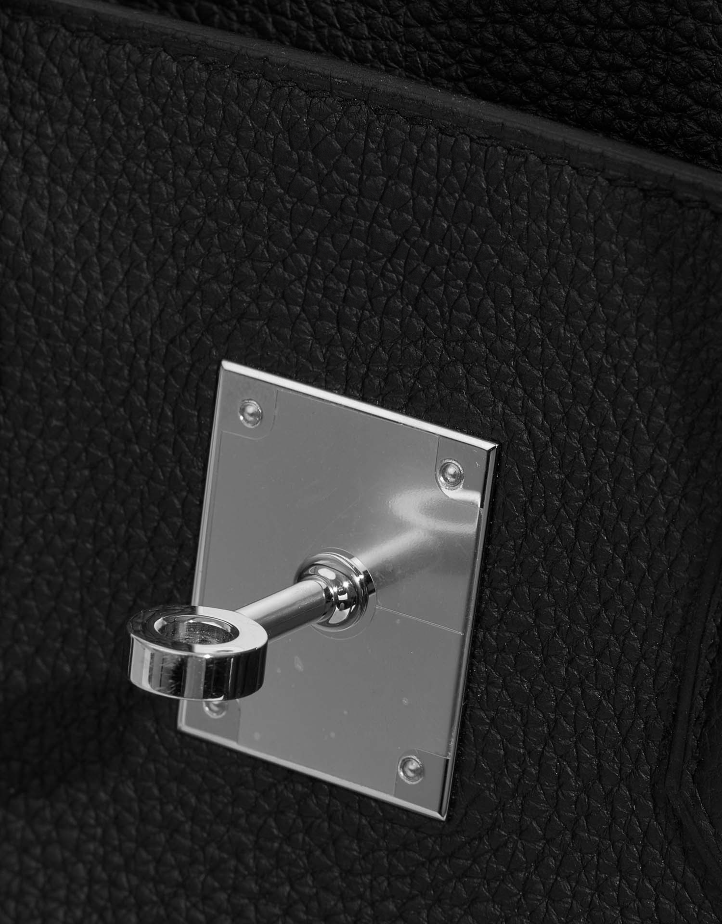 KARLA MAXI 30 Togo Silver Black