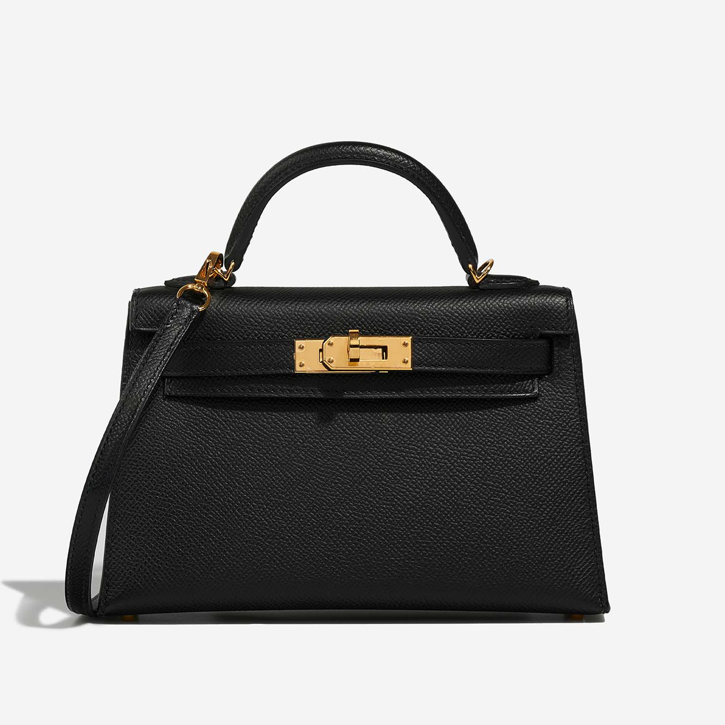 ALMA MINI 20 Epsom Gold Black