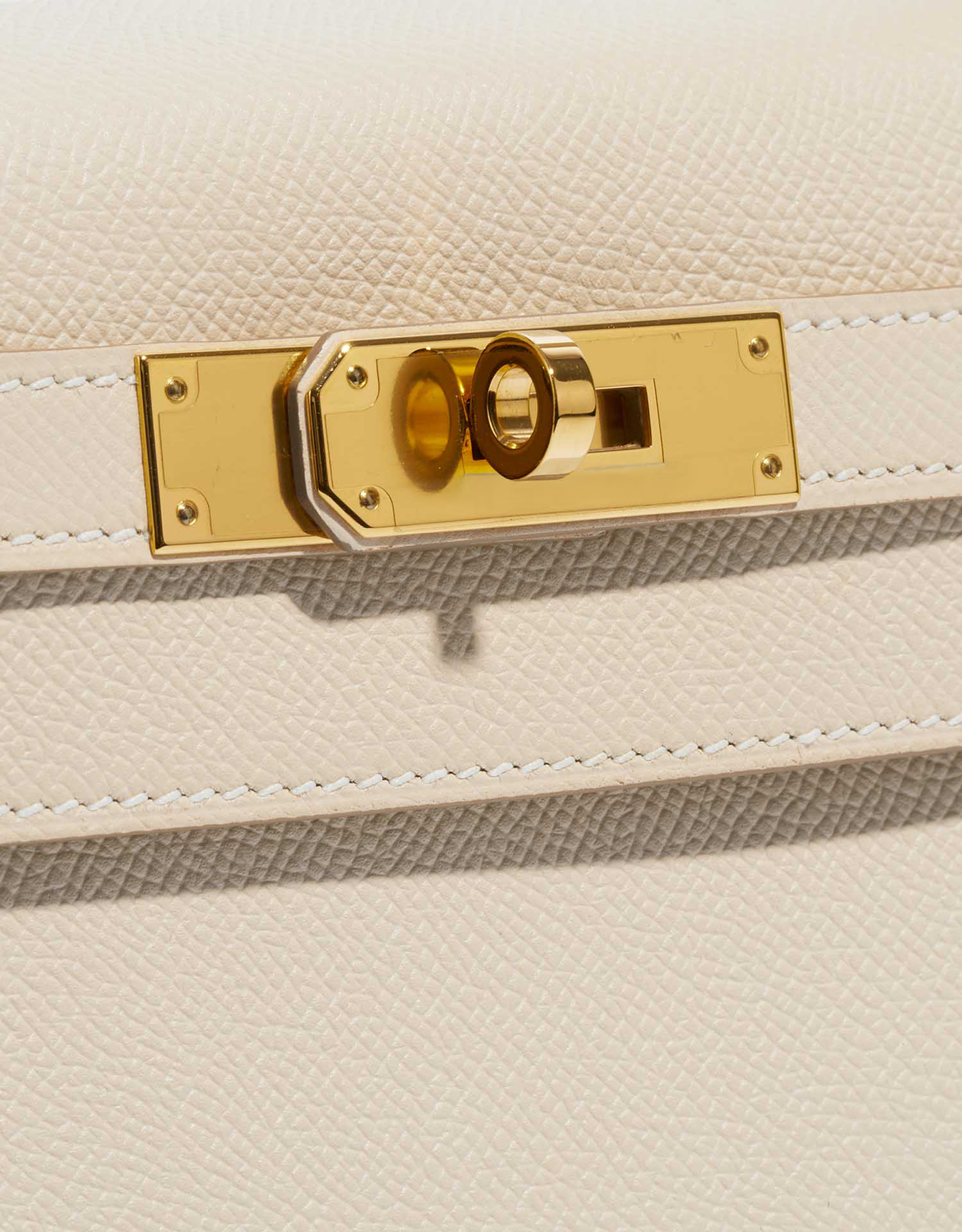 ALMA MIDI 25 Epsom Gold Cream