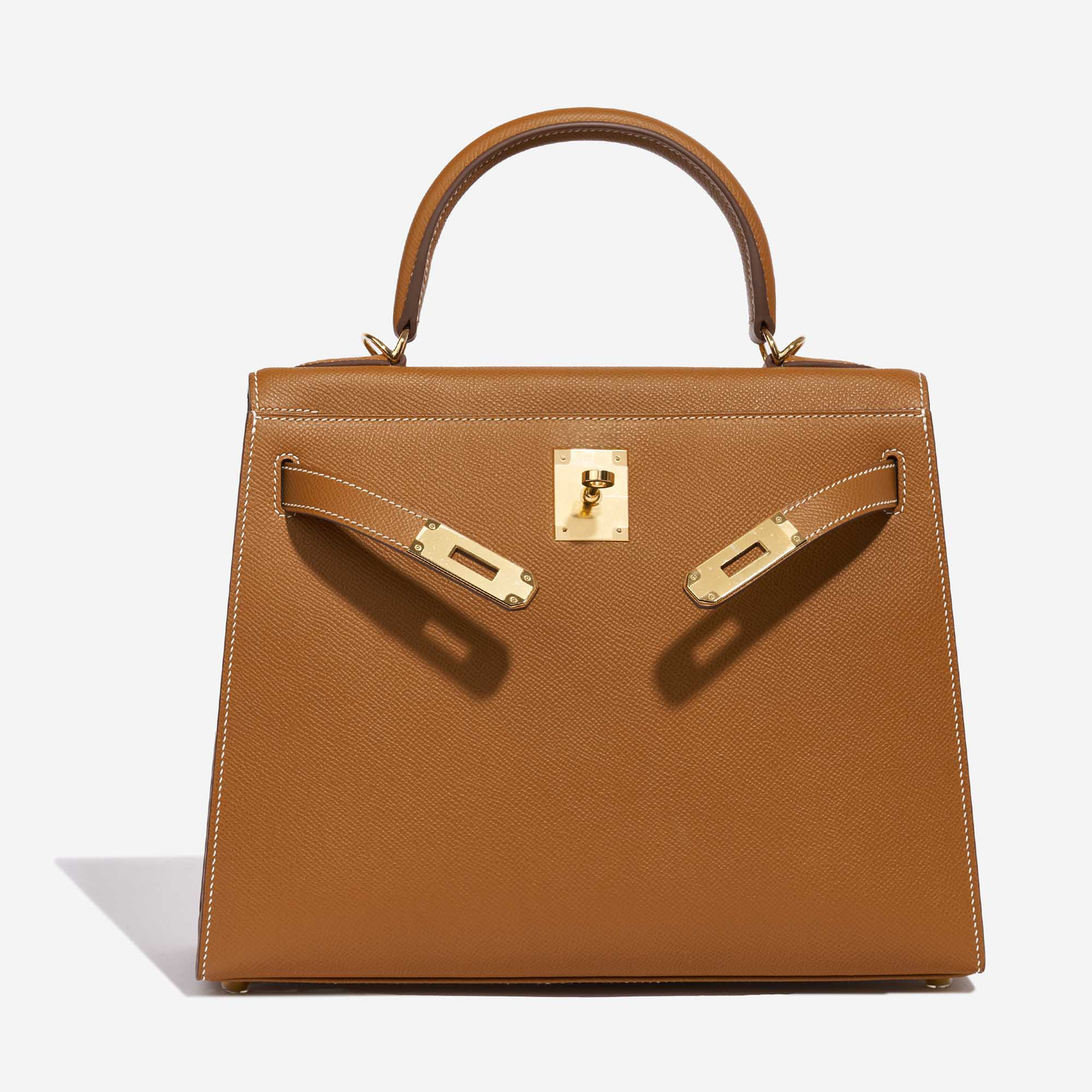 ALMA MAXI 28 Epsom Gold Caramel
