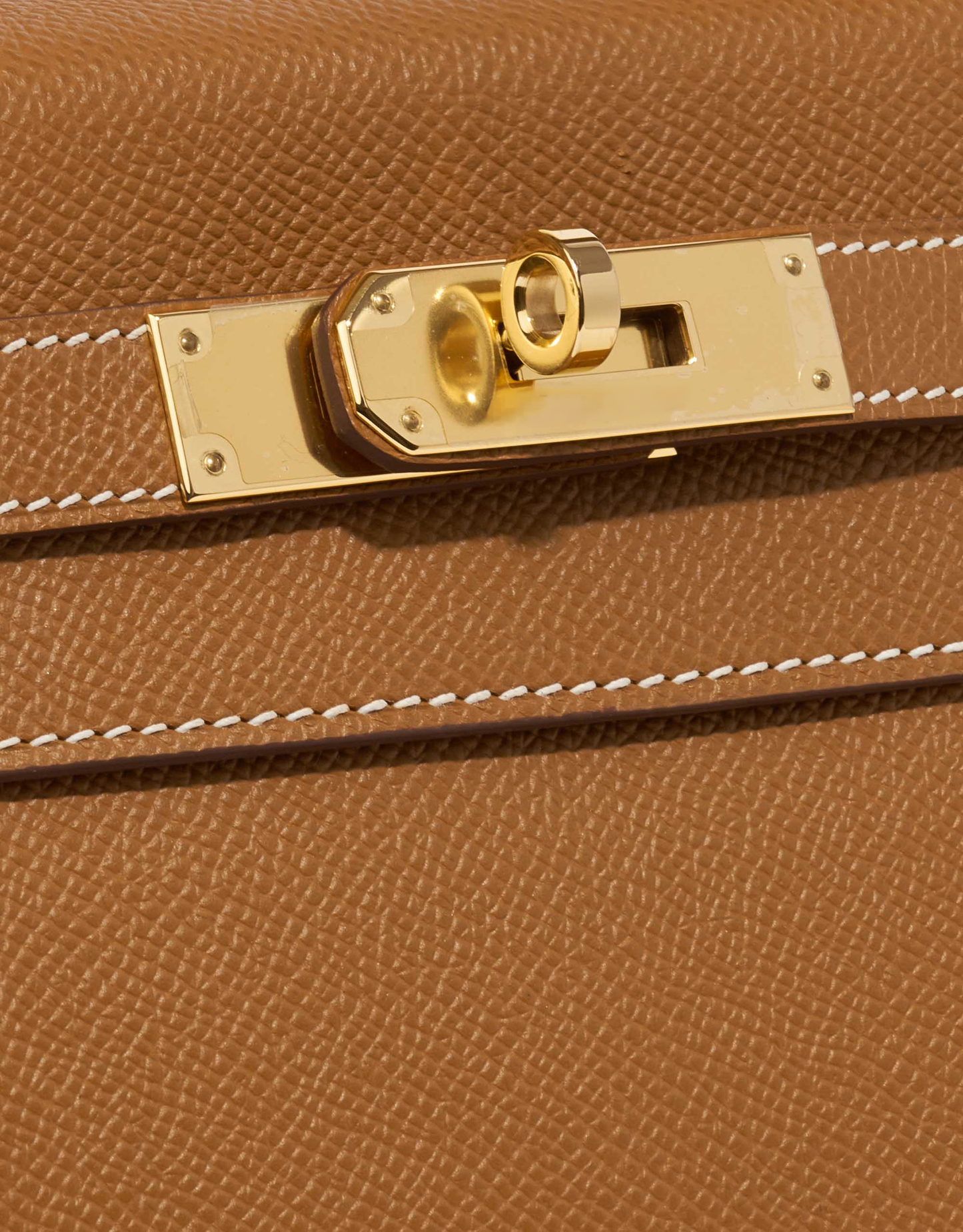 ALMA MAXI 28 Epsom Gold Caramel