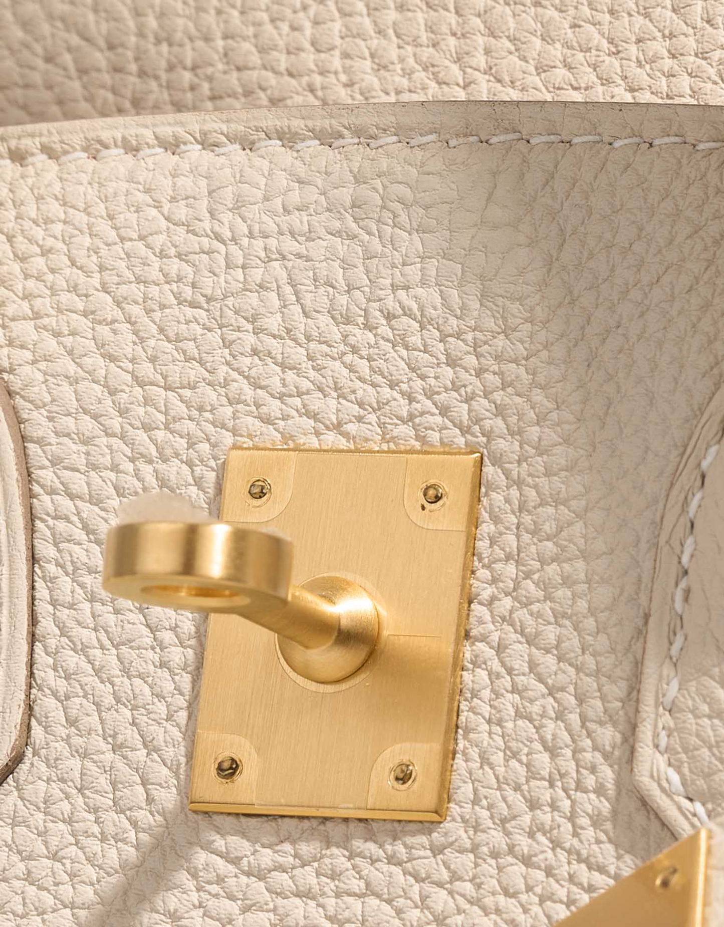 KARLA MIDI 25 Togo Gold Cream
