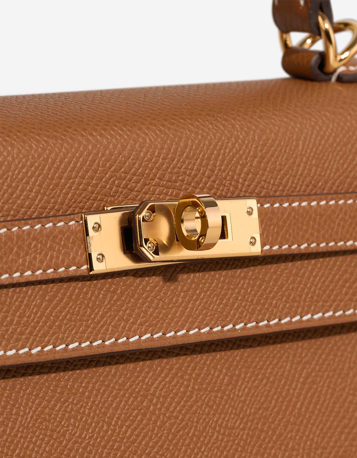 ALMA MIDI 25 Epsom Gold Caramel