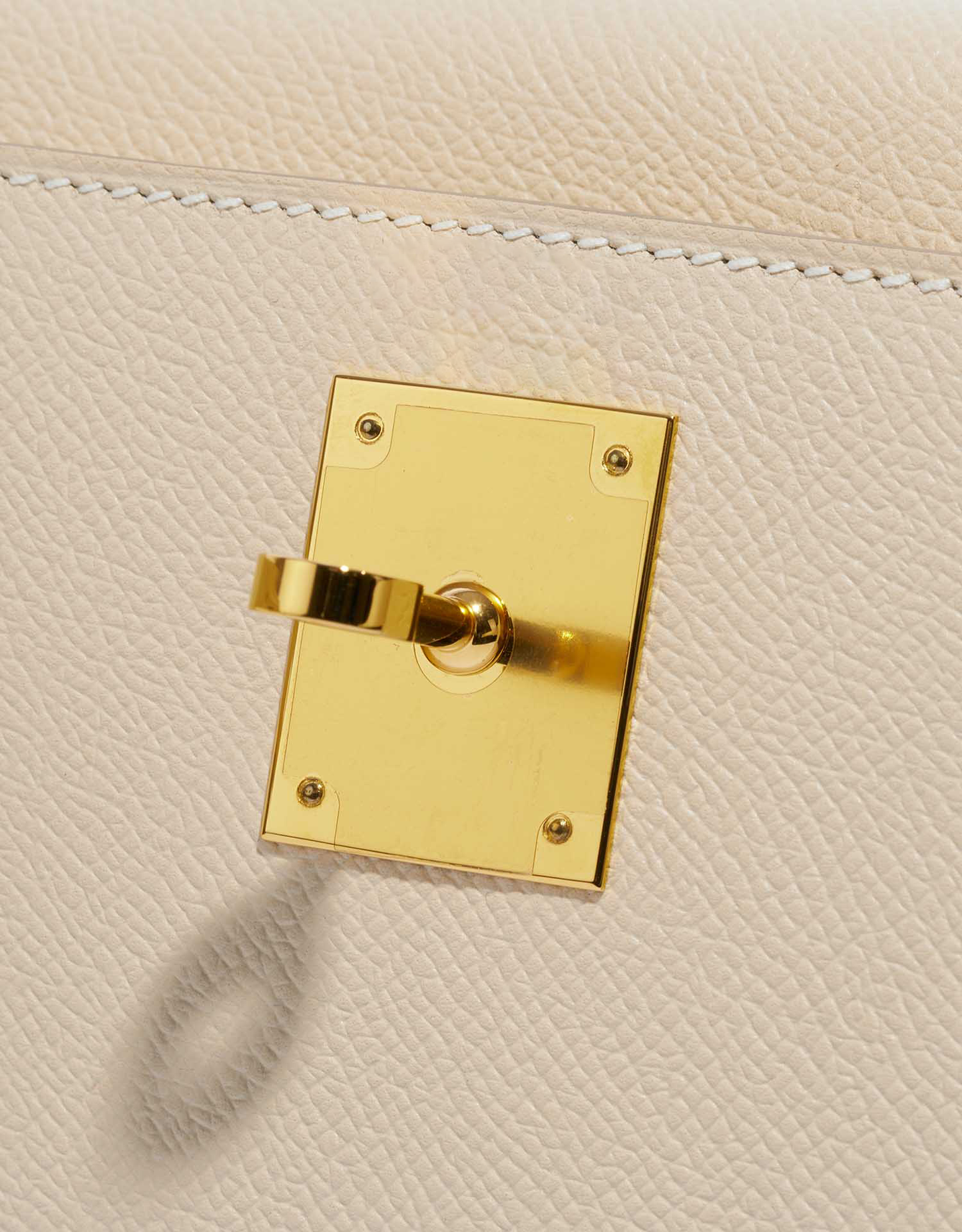 ALMA MAXI 28 Epsom Gold Cream