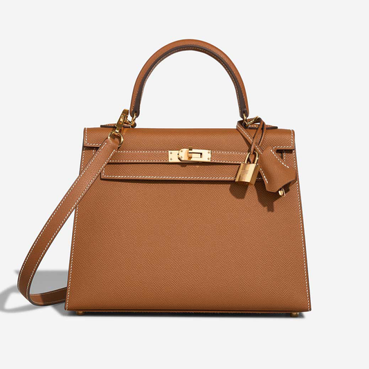 ALMA MIDI 25 Epsom Gold Caramel