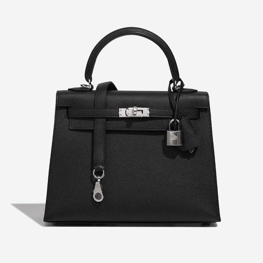 ALMA MIDI 25 Epsom Silver Black