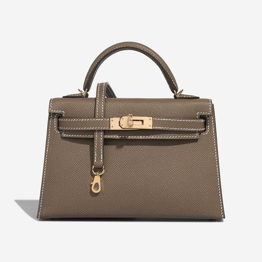 ALMA MINI 20 Epsom Gold Toupe