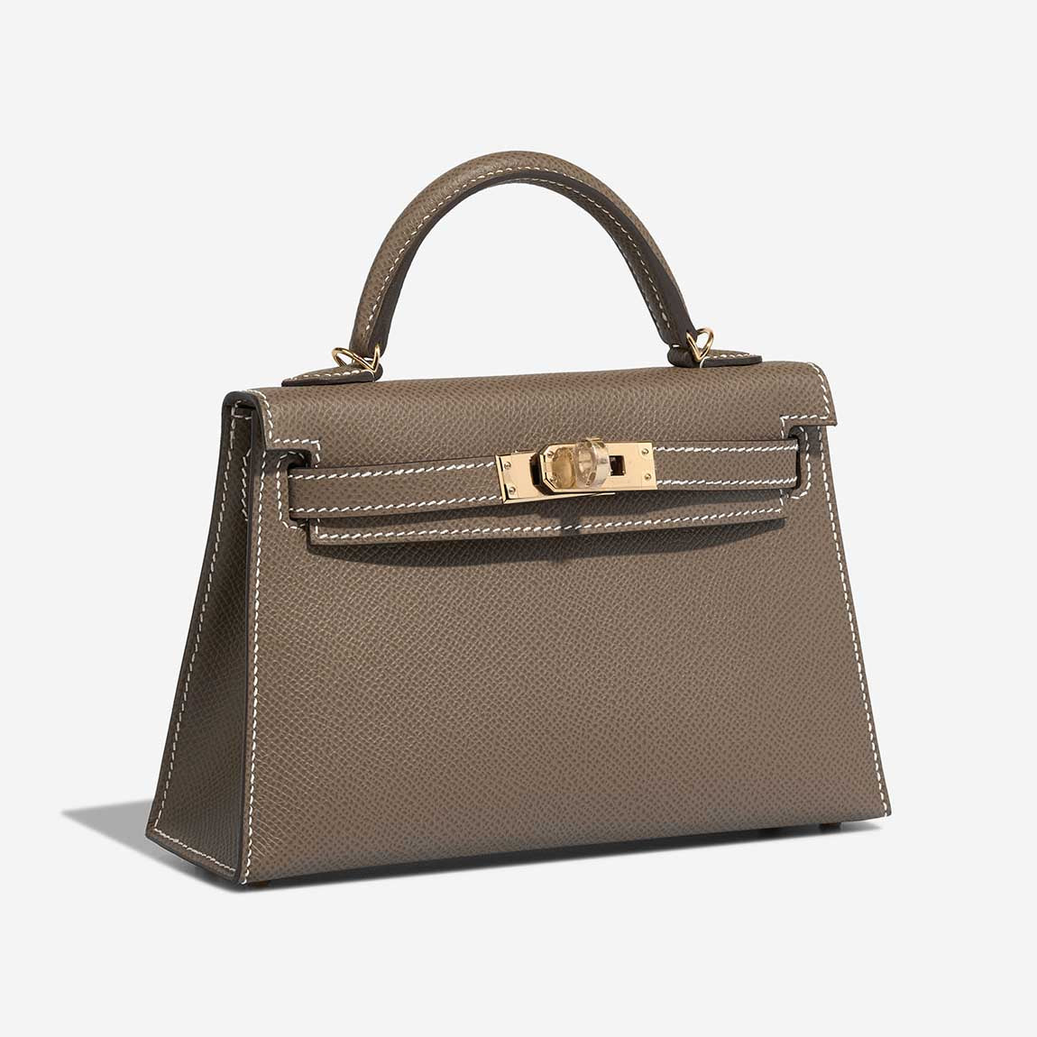 ALMA MINI 20 Epsom Gold Toupe
