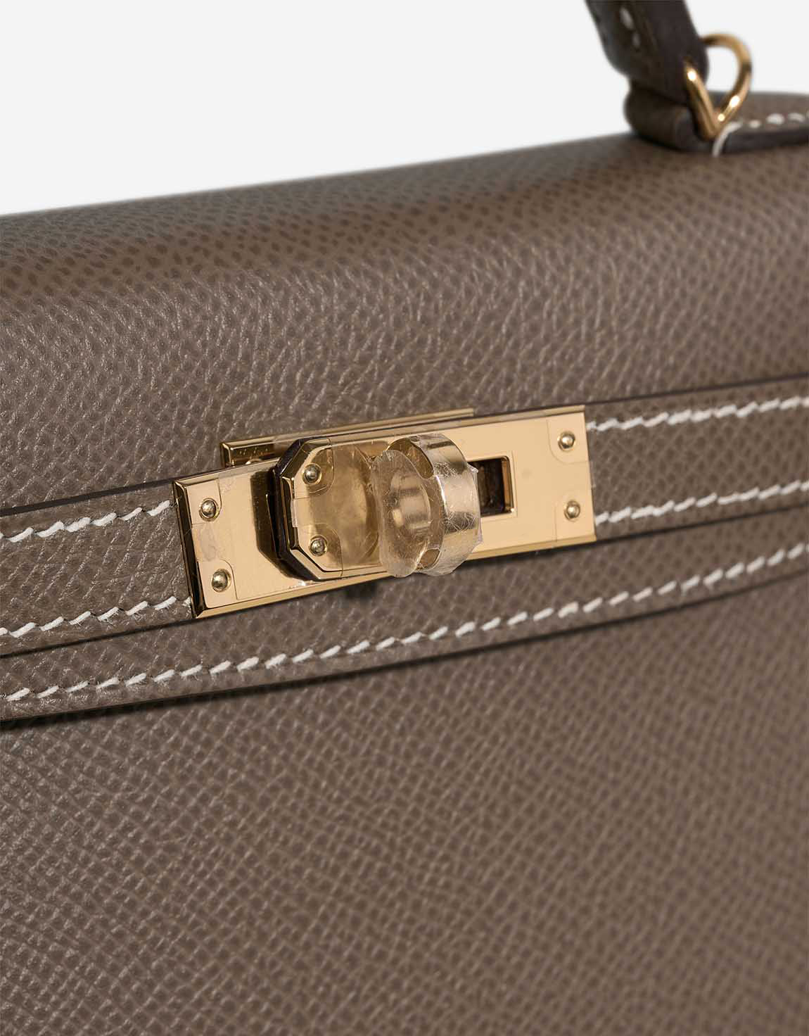 ALMA MINI 20 Epsom Gold Toupe