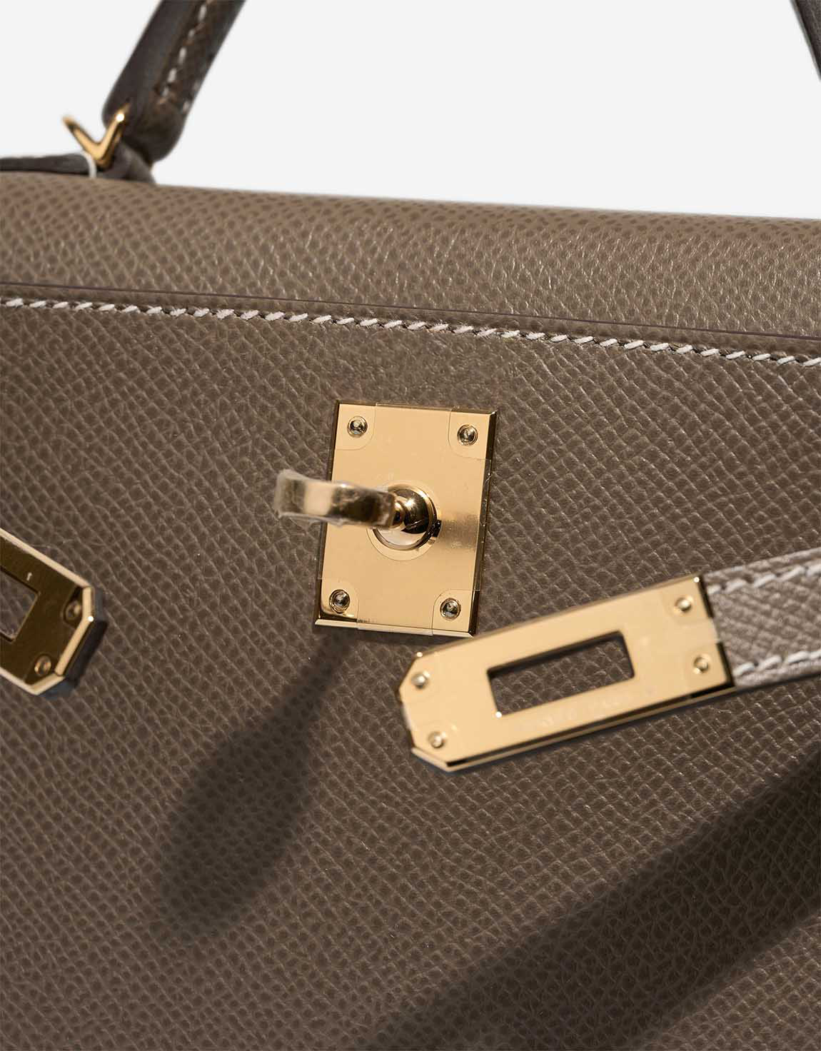 ALMA MINI 20 Epsom Gold Toupe