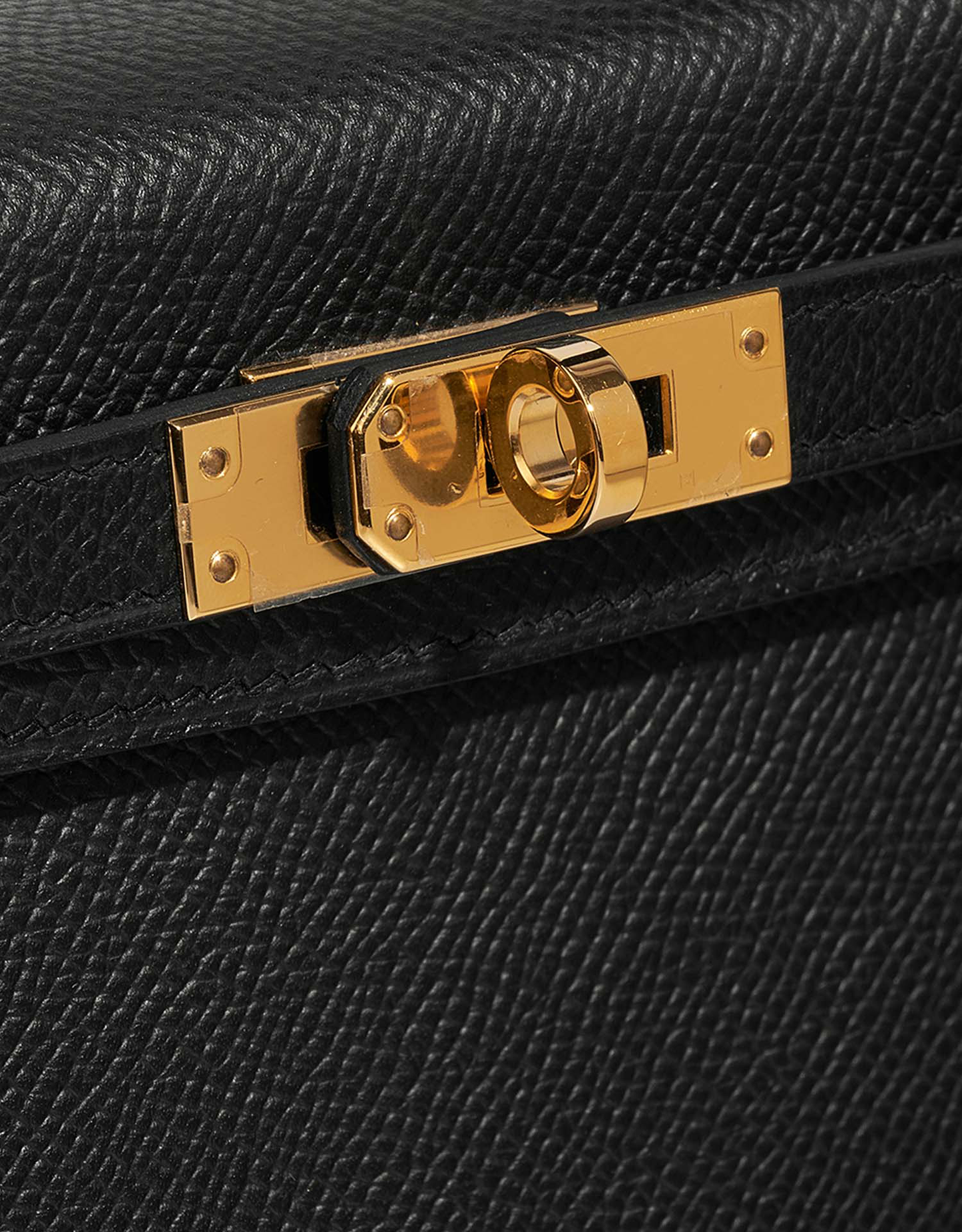 ALMA MINI 20 Epsom Gold Black