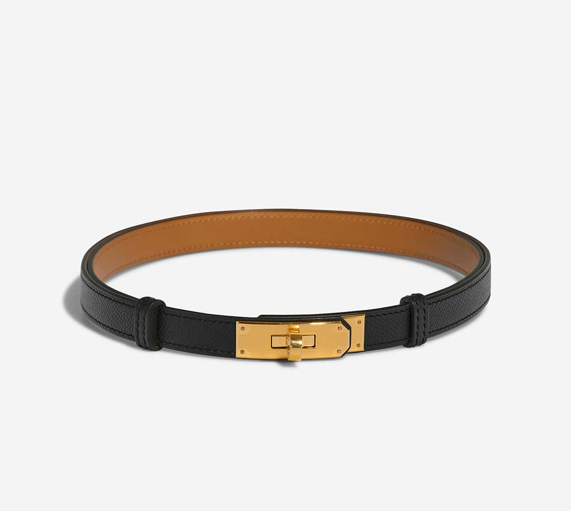 Pasek GIA Epsom Gold Black