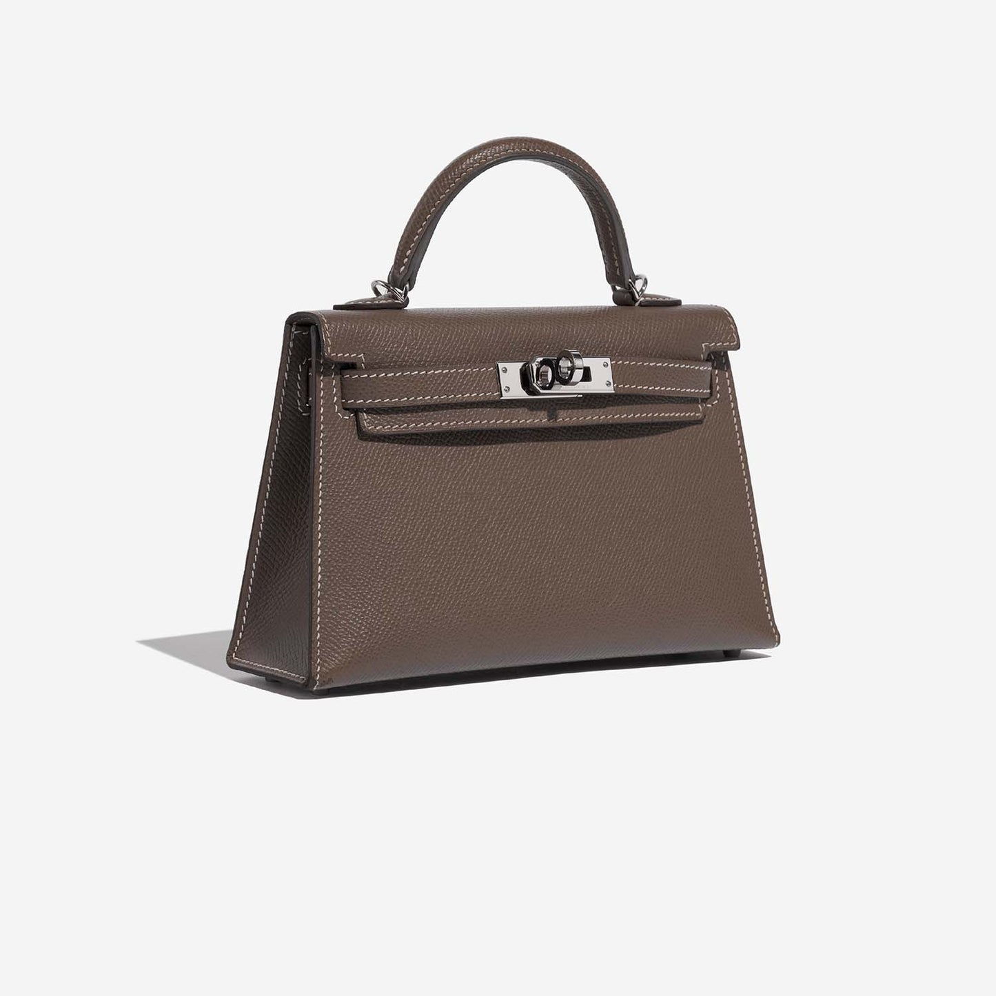 ALMA MINI 20 Epsom Silver Toupe