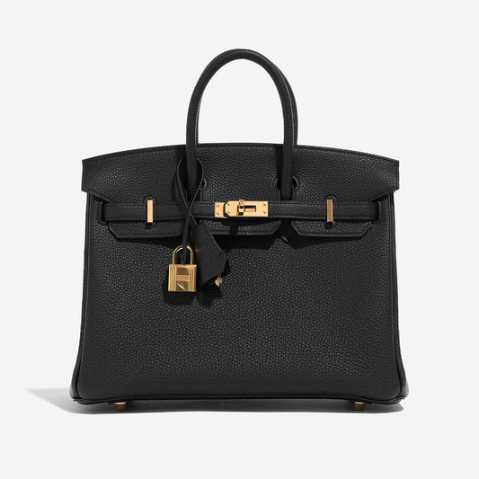 KARLA MIDI 25 Togo Gold Black