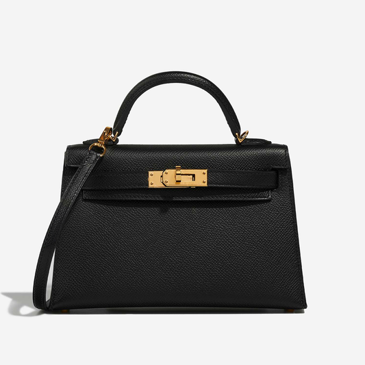 ALMA MINI 20 Epsom Gold Black