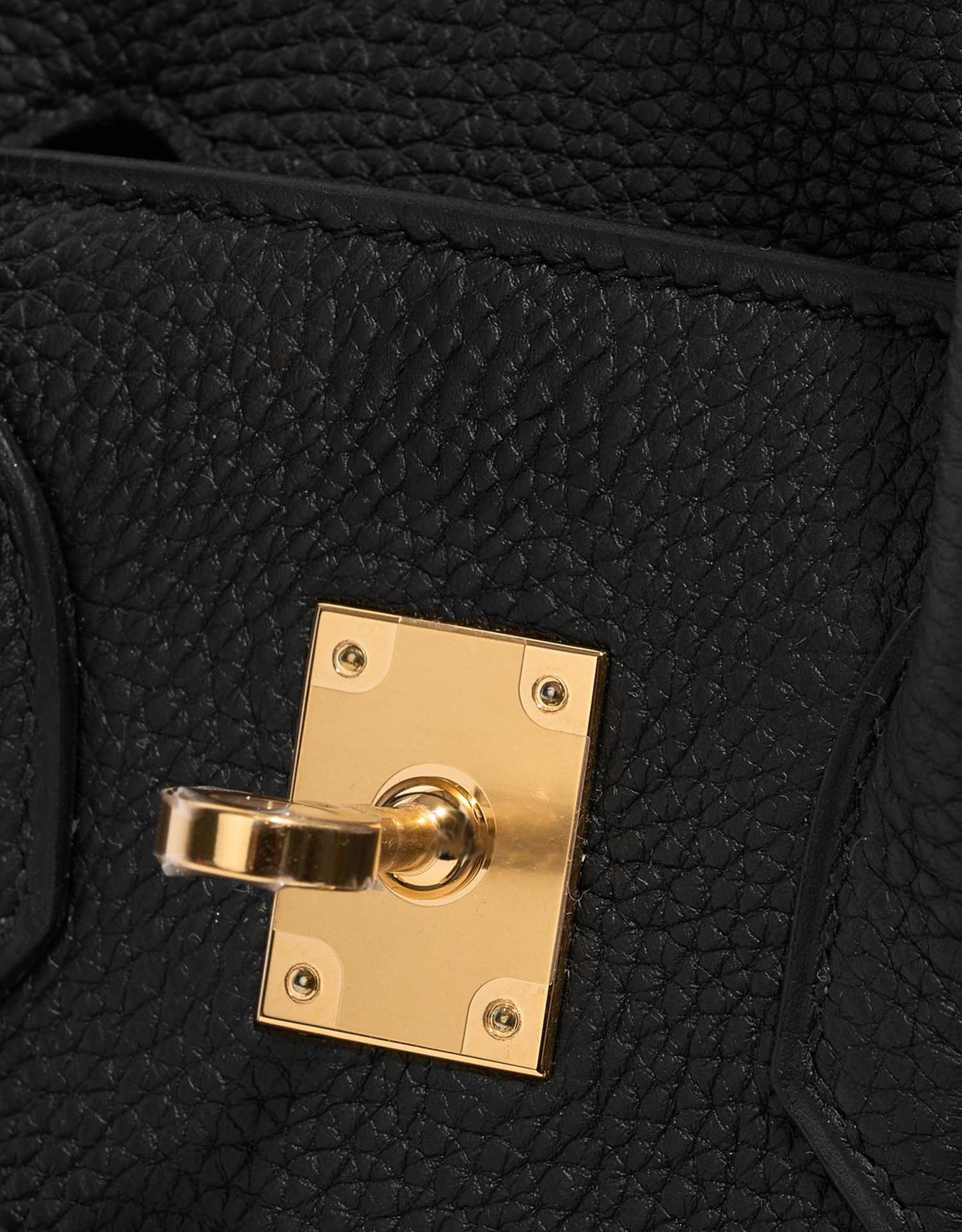 KARLA MIDI 25 Togo Gold Black